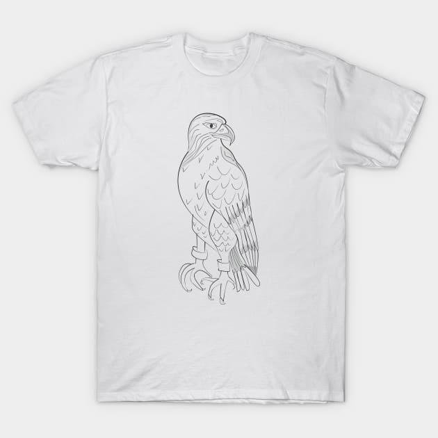 Falcon T-Shirt by Alekvik